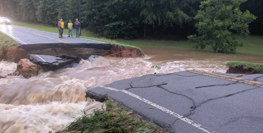 83-Year-Old Woman Dies After Car Submerged in North Carolina Floodwaters